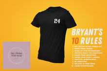 Bryant T-shirt - Custom for Val