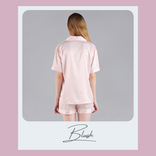 Satin Short PJs Blush